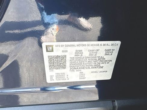 Used 2020 Chevrolet Equinox LS w/ LS Convenience Package image 32