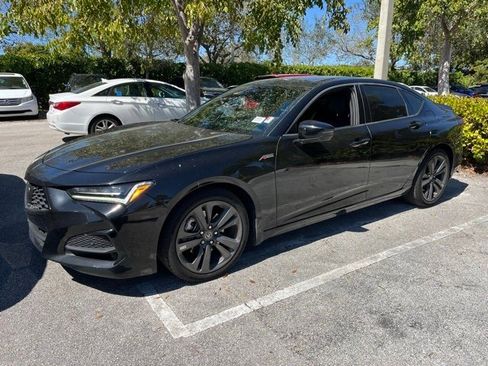 Used 2023 Acura TLX SH-AWD w/ A-SPEC Pkg image 2