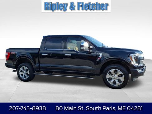 Used 2022 Ford F150 Platinum w/ Equipment Group 701A High AWD/4WD image 4