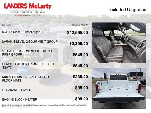 New 2025 RAM 2500 Laramie RWD image 4