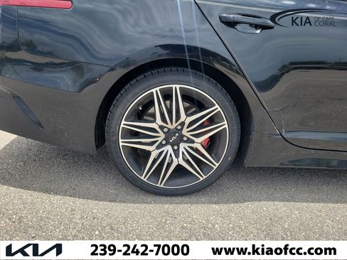 Certified 2022 Kia Stinger GT1 w/ Red Interior Color Package RWD image 9