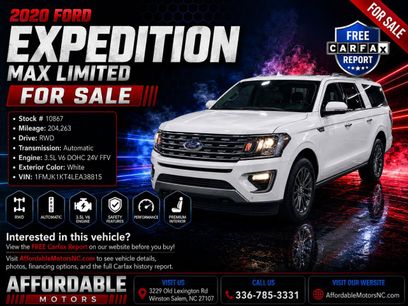 Used 2020 Ford Expedition Max Limited