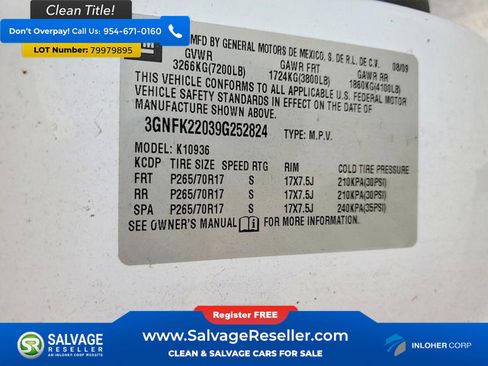 Used 2009 Chevrolet Avalanche LT w/ Convenience Package #1 image 16