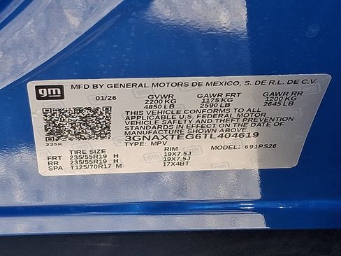 Used 2026 Chevrolet Equinox RS w/ Convenience Package III AWD/4WD image 26