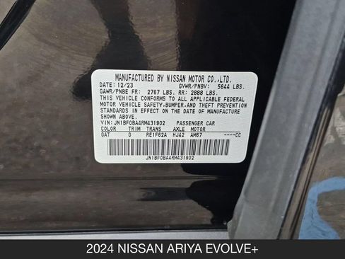 Used 2024 Nissan Ariya FWD image 27