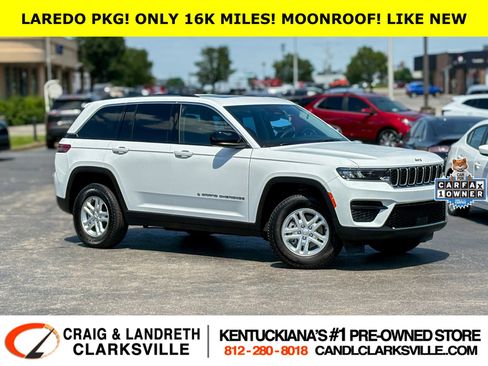 Used 2023 Jeep Grand Cherokee Laredo w/ Luxury Tech Group I AWD/4WD image 1