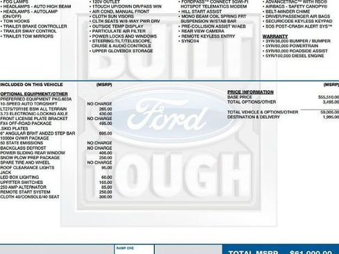 Certified 2024 Ford F250 XLT w/ FX4 Off-Road Package AWD/4WD image 2