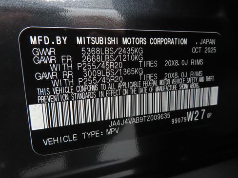 New 2026 Mitsubishi Outlander SE AWD/4WD image 27