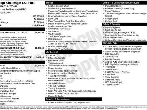 Used 2018 Dodge Challenger SXT Plus RWD image 19