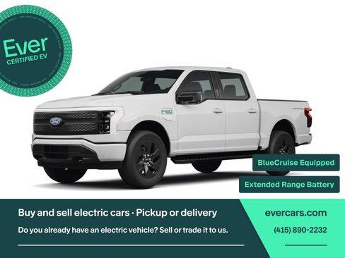 Used 2024 Ford F150 Lightning Flash AWD/4WD image 1