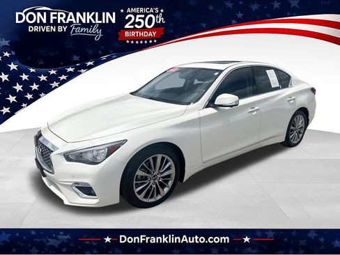 Used 2023 INFINITI Q50 Luxe w/ Cargo Package AWD/4WD image 1