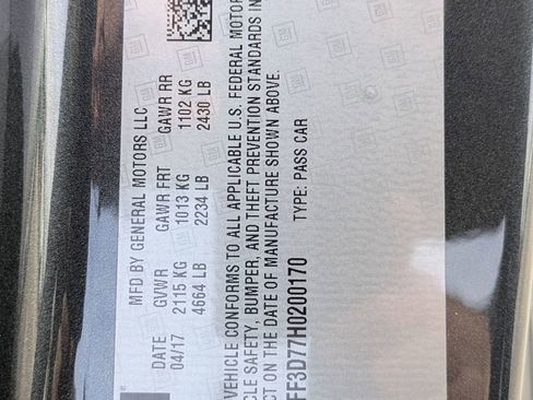 Used 2017 Chevrolet Camaro SS image 30