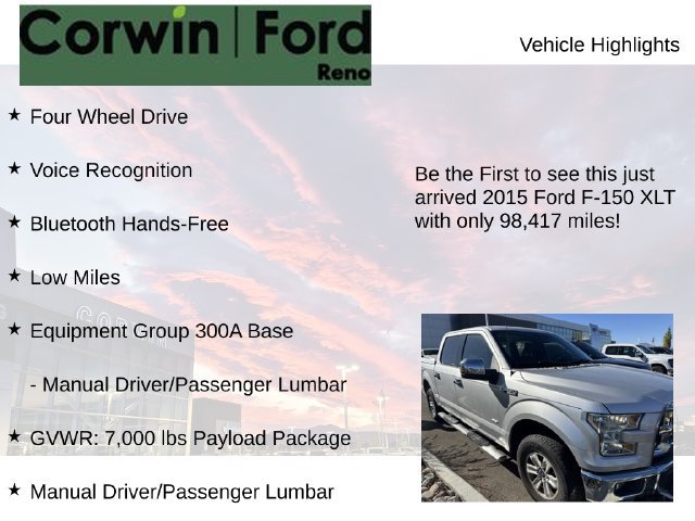 Used 2015 Ford F150 XLT AWD/4WD image 4