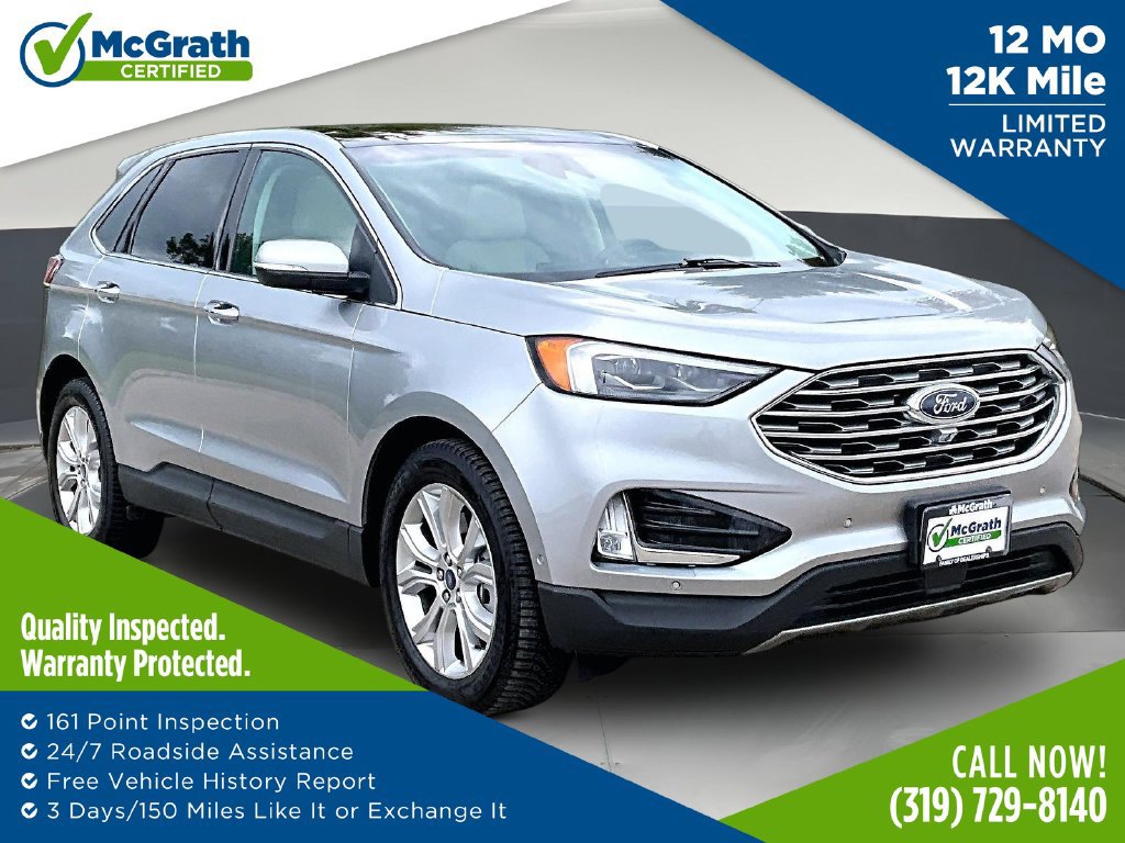 Used 2021 Ford Edge Titanium w/ Equipment Group 301A AWD/4WD image 1