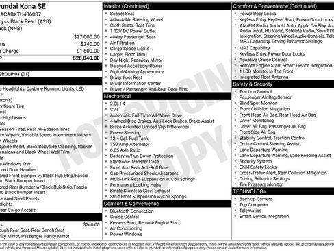 New 2026 Hyundai Kona SE image 5