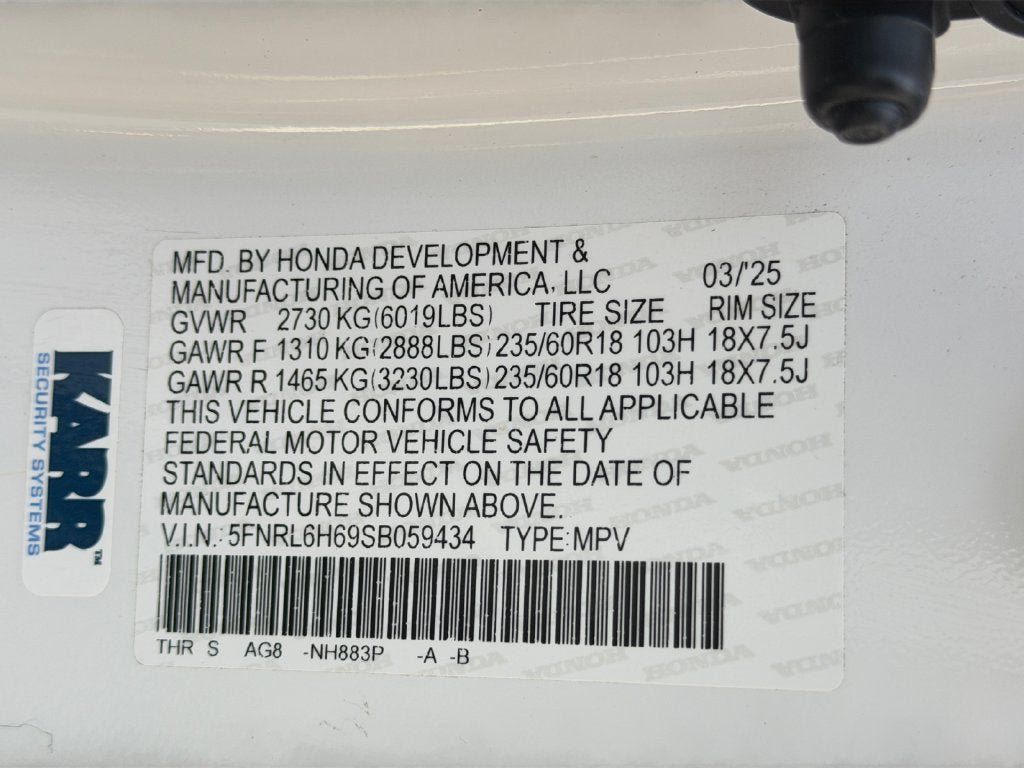 Used 2025 Honda Odyssey EX-L image 36