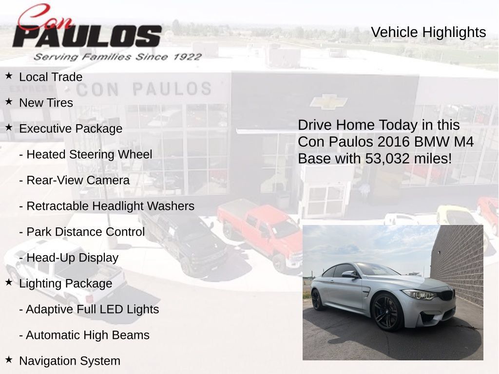 Used 2016 BMW M4 Coupe RWD image 8