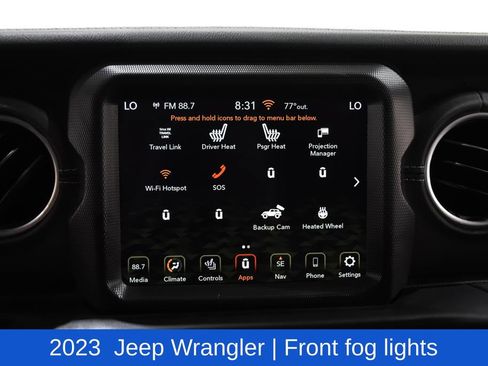Used 2023 Jeep Wrangler Unlimited Sahara w/ Cold Weather Group AWD/4WD image 20
