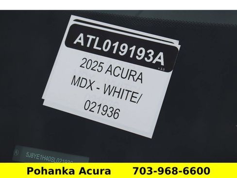 Certified 2025 Acura MDX SH-AWD w/ Technology Package image 38