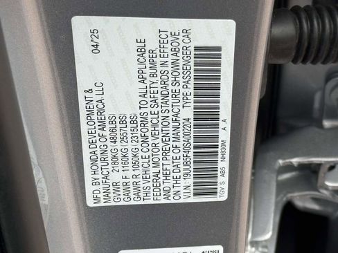 Certified 2025 Acura TLX w/ Technology Package FWD image 31