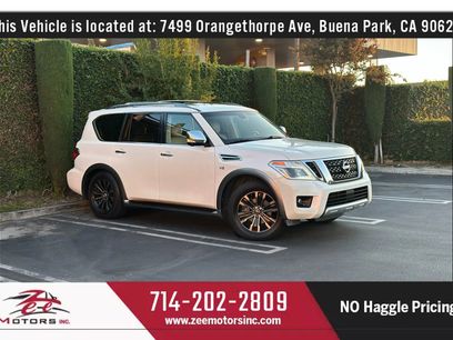 Used 2017 Nissan Armada Platinum w/ Captain Seat Package