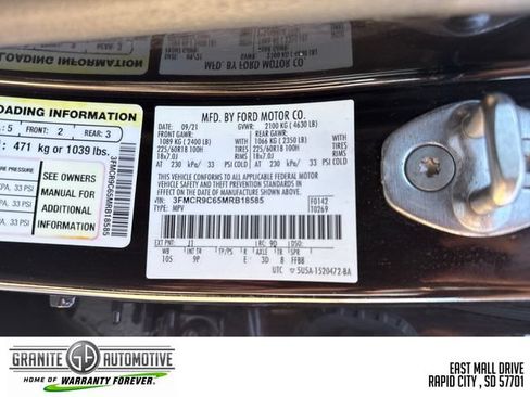 Used 2021 Ford Bronco Sport Outer Banks AWD/4WD image 29