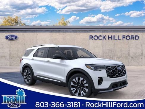 New 2026 Ford Explorer Platinum w/ LUX Leather Package AWD/4WD image 1