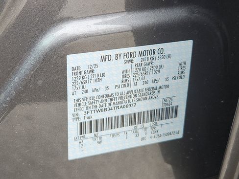 New 2026 Ford Maverick XL w/ Equipment Group 101A image 16