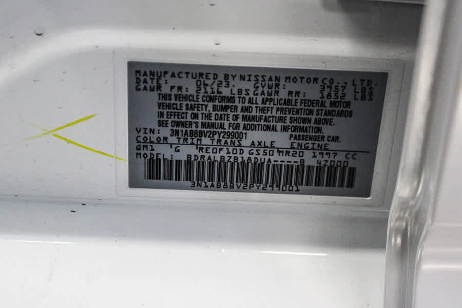 Used 2023 Nissan Sentra S w/ Electronics Package FWD image 22