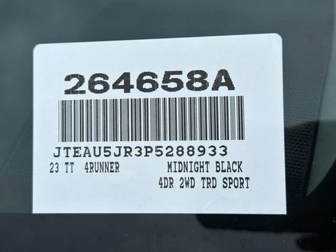 Used 2023 Toyota 4Runner TRD Sport RWD image 32