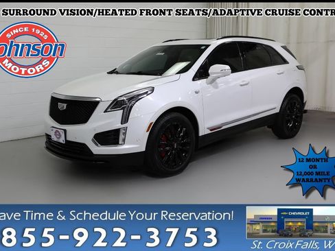 Used 2025 Cadillac XT5 Sportv w/ LPO, Red Accent Package AWD/4WD image 1