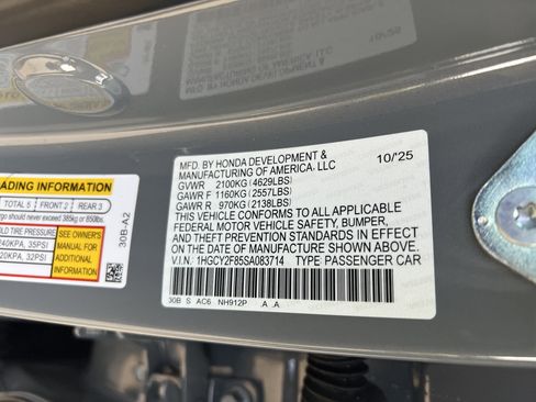 Used 2025 Honda Accord Touring image 32