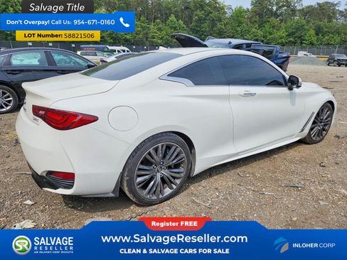 Used 2017 INFINITI Q60 3.0t Sport RWD image 4