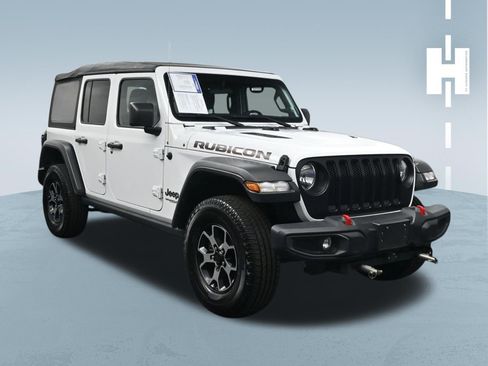 Used 2021 Jeep Wrangler Unlimited Rubicon w/ Safety Group AWD/4WD image 3