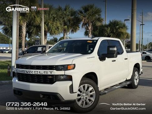 Used 2020 Chevrolet Silverado 1500 Custom w/ Custom Max Trailering Package AWD/4WD image 1