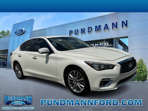 Used 2023 INFINITI Q50 Luxe w/ Cargo Package AWD/4WD image 1