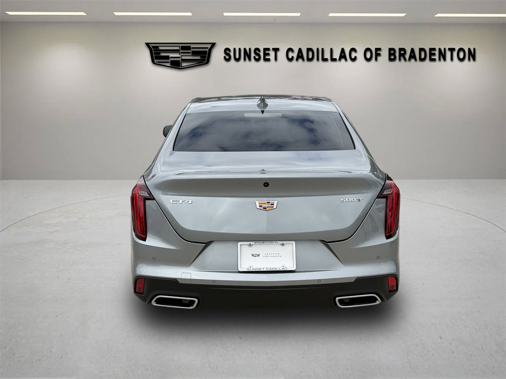 Certified 2025 Cadillac CT4 Premium Luxury RWD image 4