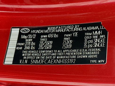 Used 2022 Hyundai Tucson SEL w/ Convenience Package AWD/4WD image 35
