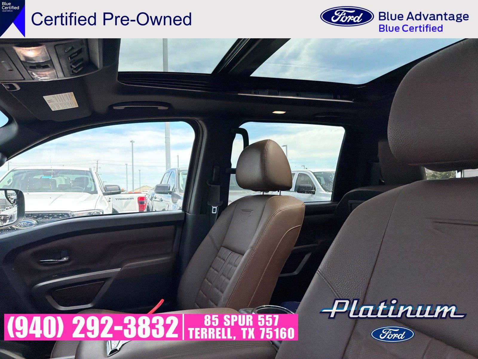 Used 2023 Nissan Titan Platinum Reserve w/ Moonroof Package AWD/4WD image 11