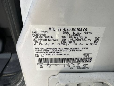 Used 2014 Ford F350 Lariat w/ Chrome Package AWD/4WD image 47