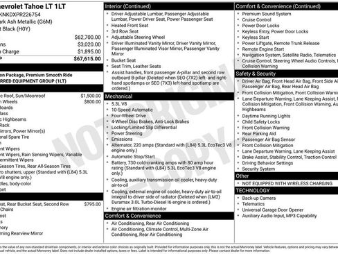Certified 2023 Chevrolet Tahoe LT image 3