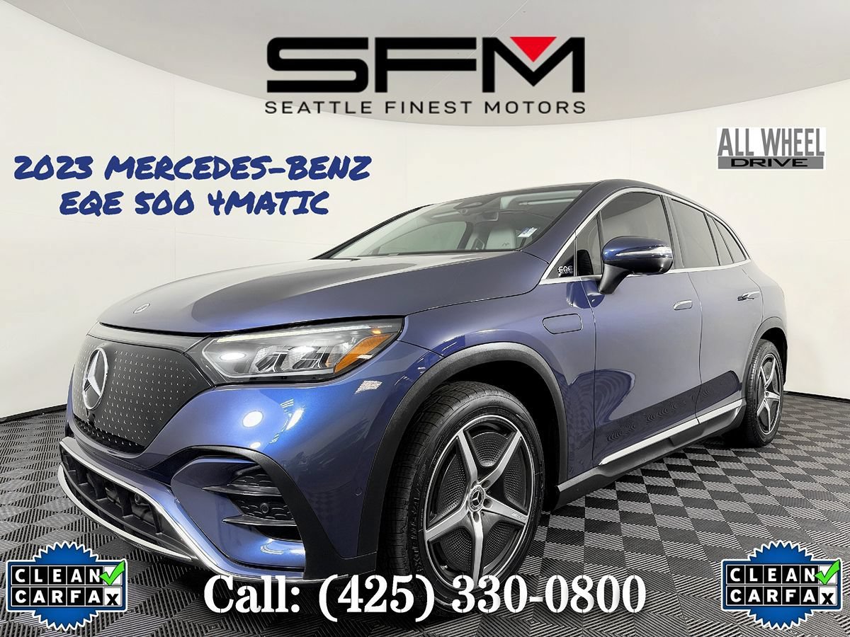 Used 2023 Mercedes-Benz EQE 500 4MATIC SUV image 1
