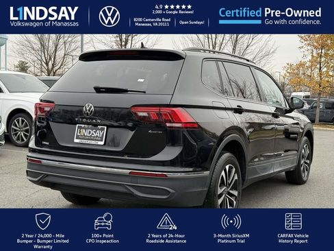 Certified 2022 Volkswagen Tiguan S w/ Driver Assistance Package image 3