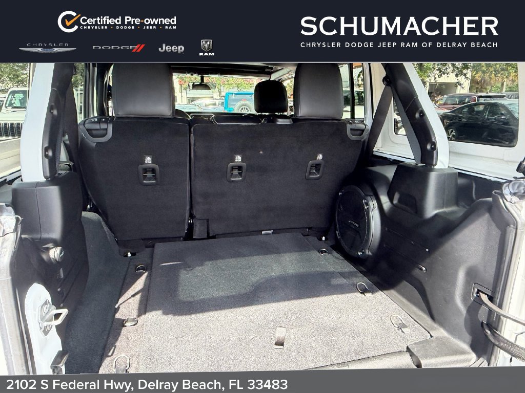 Certified 2022 Jeep Wrangler Unlimited Sport w/ Sun And Sound Package AWD/4WD image 14