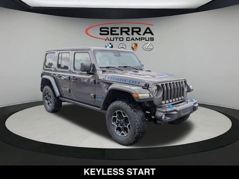 Used 2021 Jeep Wrangler Unlimited Rubicon 4xe w/ Steel Bumper Group AWD/4WD image 15