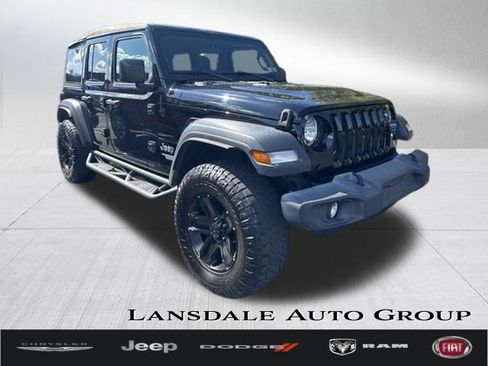 Used 2019 Jeep Wrangler Unlimited Sport image 1