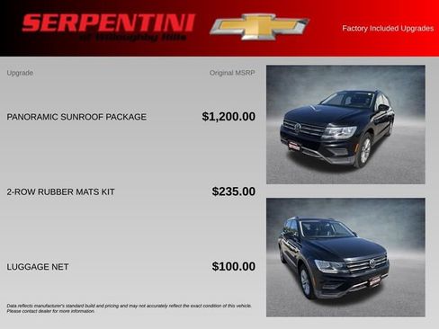 Used 2019 Volkswagen Tiguan SE w/ Panoramic Sunroof Package AWD/4WD image 4
