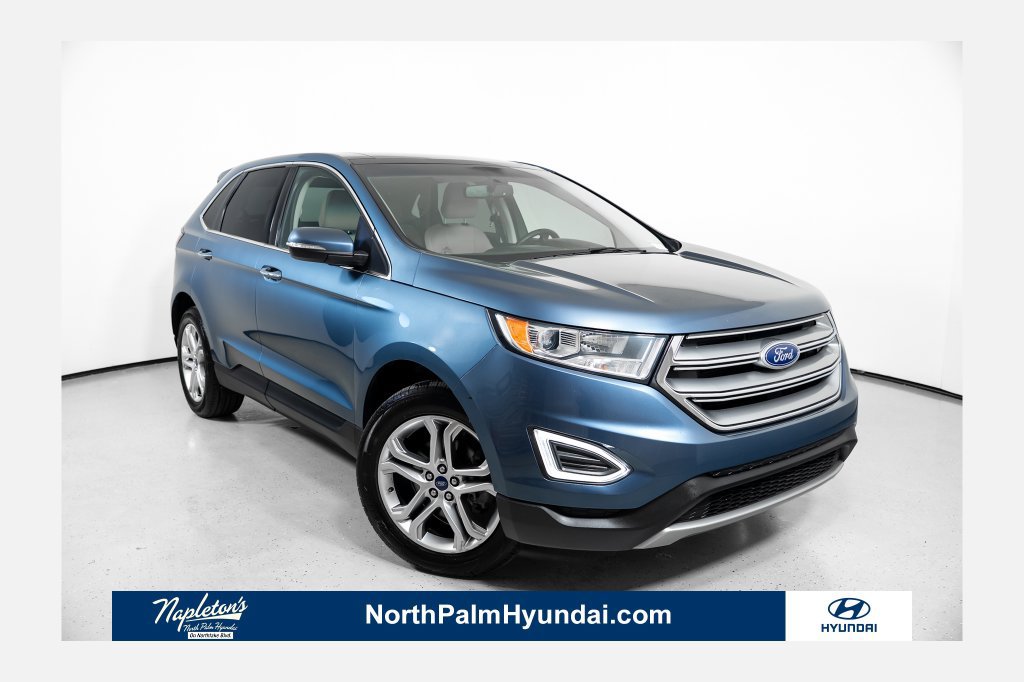 Used 2018 Ford Edge Titanium w/ Equipment Group 301A FWD image 1