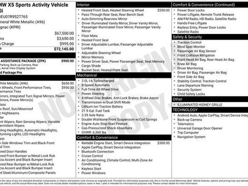 Used 2024 BMW X5 xDrive40i w/ Parking Assistance Package image 2