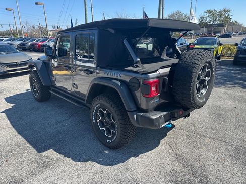 Used 2021 Jeep Wrangler Unlimited Rubicon 4xe w/ Steel Bumper Group image 8